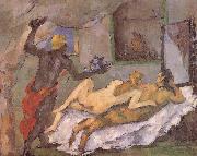 Paul Cezanne, afternoon in naples